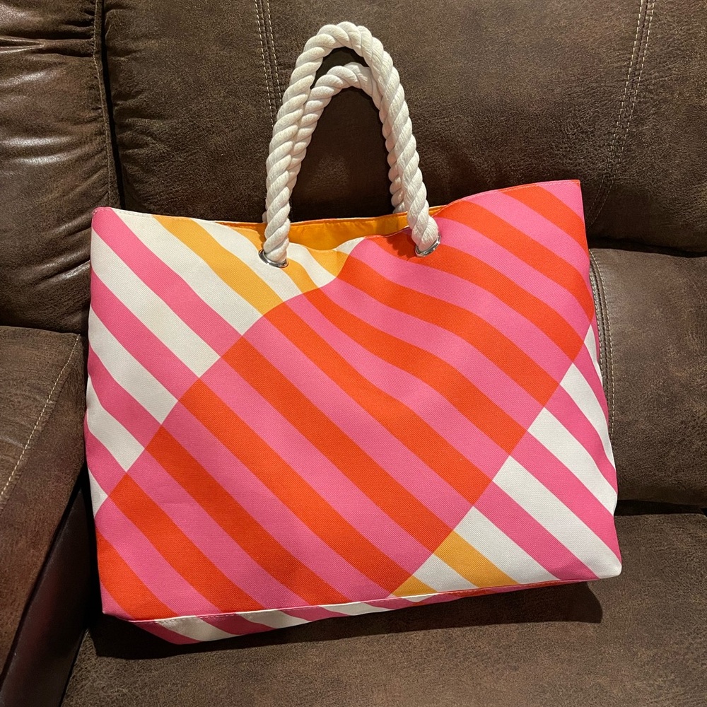 Clinique Multi-Colored Tote Bag
